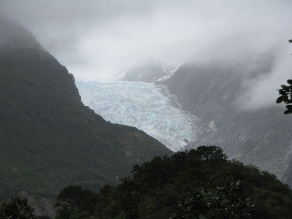 A better view of the glacier