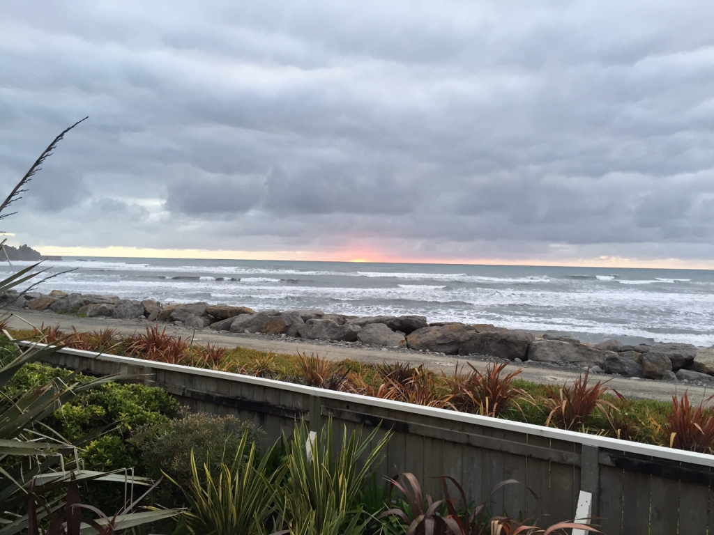 Sunset on the Tasman Sea